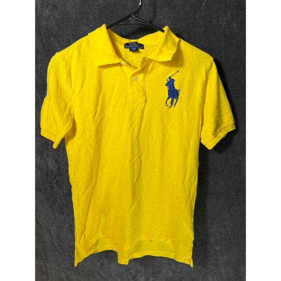 Boys Polo Ralph Laruen Yellow Polo 10 - Picture 1 of 5